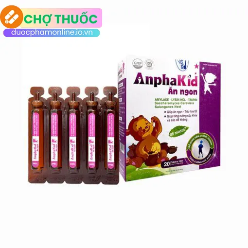 AnphaKid ăn ngon