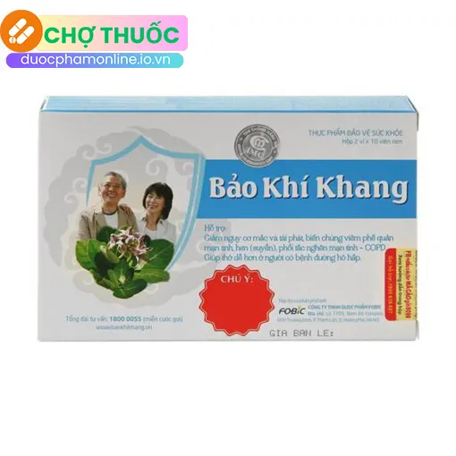 Bảo Khí Khang (Hộp 20 viên)