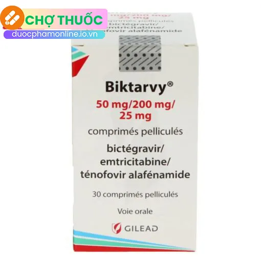 Biktarvy 50mg/200mg/25mg
