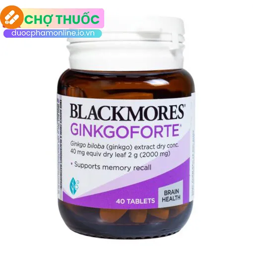 Blackmores Ginkgoforte 40 viên