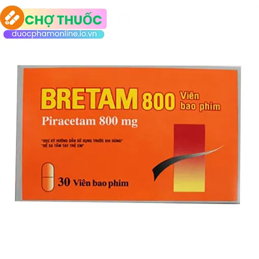 Bretam 800 Film-coated Tabs.