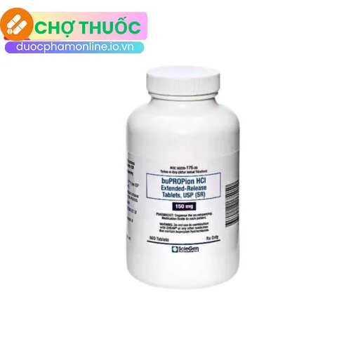 Bupropion HCl 150mg ScieGen