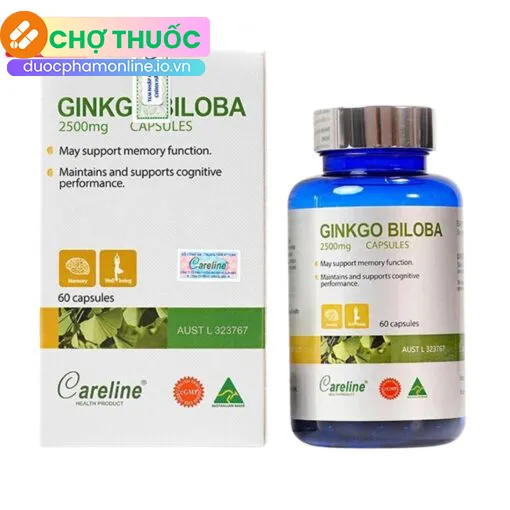 Careline Ginkgo Biloba 2500mg