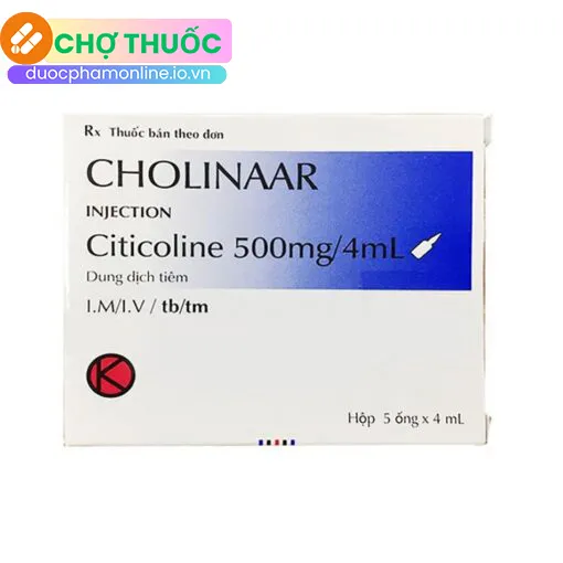 Cholinaar 500mg/4ml