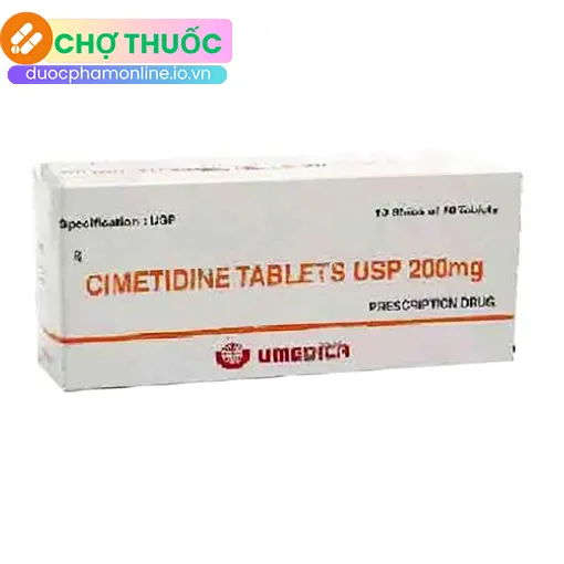 Cimetidine Tablets USP 200mg Umedica