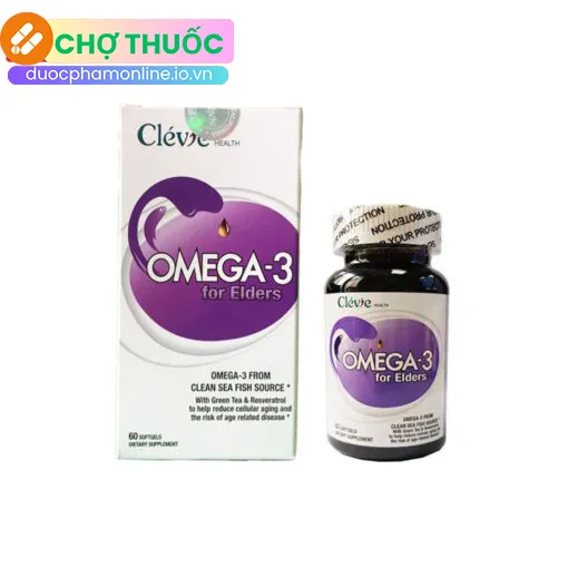 Clevie Health Omega 3 For Elders