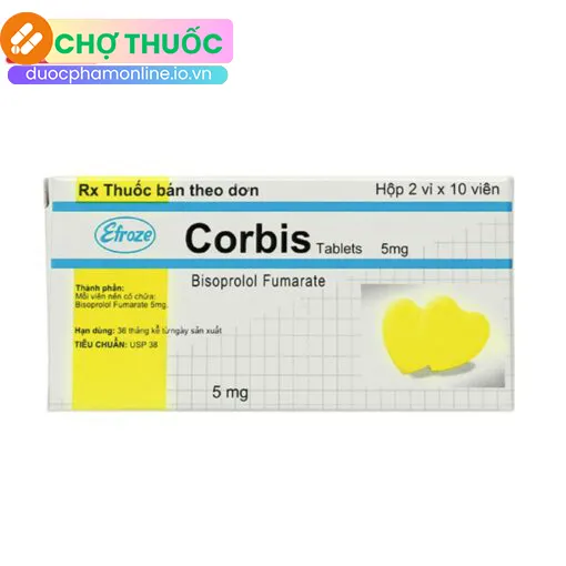 Corbis Tablets 5mg