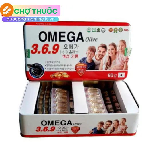 Dầu cá Omega 3.6.9 Olive (Hàn Quốc)