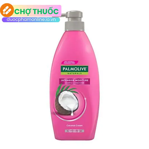 Dầu gội Palmolive sữa dừa (chai hồng) 600mL