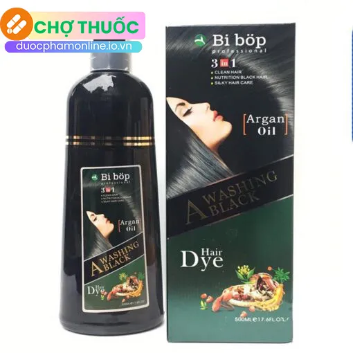 Dầu gội phủ bạc Bibop Nhật Bản (Màu đen)