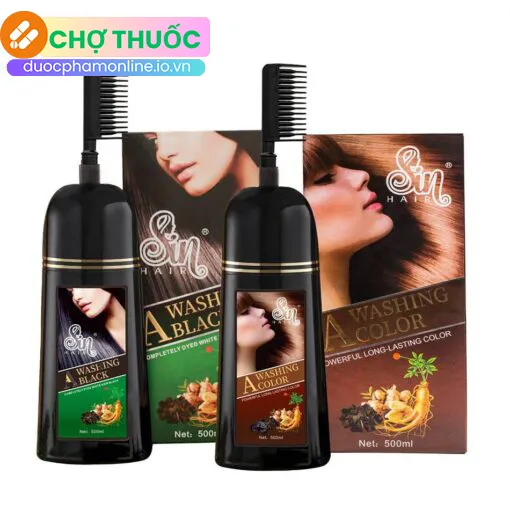 Dầu gội phủ bạc Sin Hair