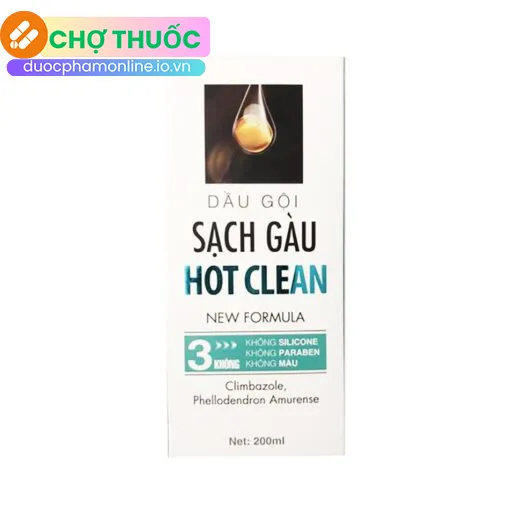 Dầu Gội Sạch Gàu Hot Clean 200ml