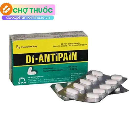 Di-Antipain (viên nén bao phim)
