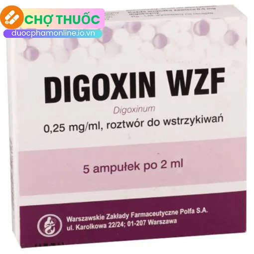 Digoxin WZF 0.25mg/ml
