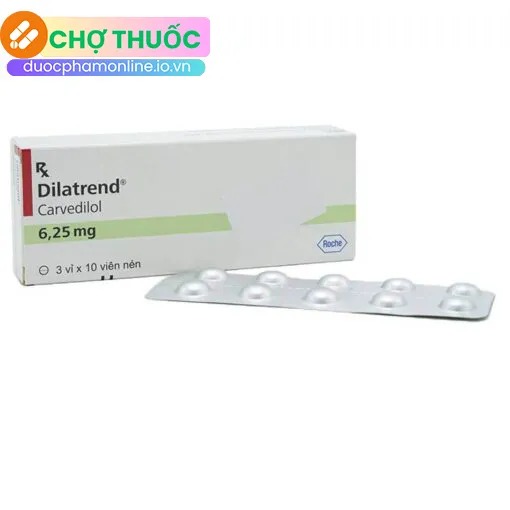 Dilatrend 6,25mg
