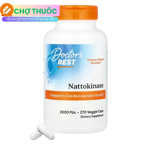 Doctor's Best Nattokinase 2000 FUs (270 viên)