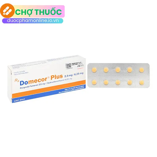 Domecor Plus 2.5mg/6.25mg