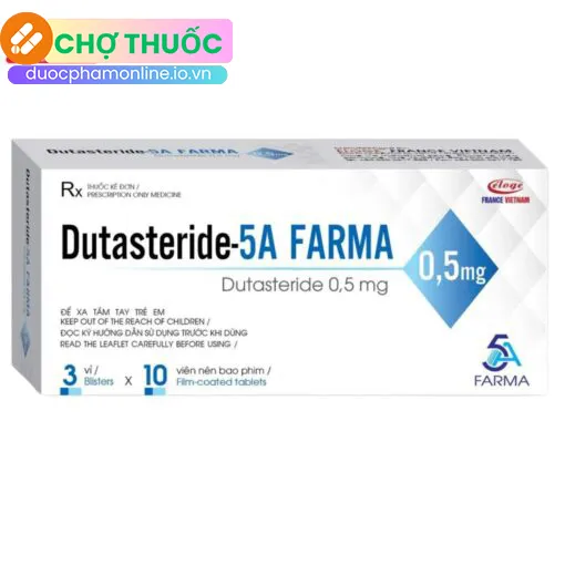 Dutasteride-5A Farma 0.5mg
