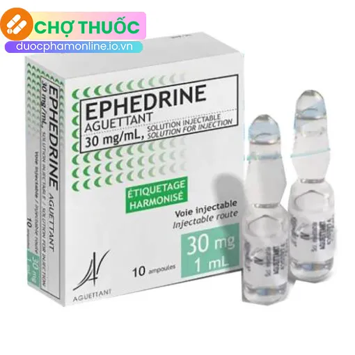 Ephedrine Aguettant 30mg/ml