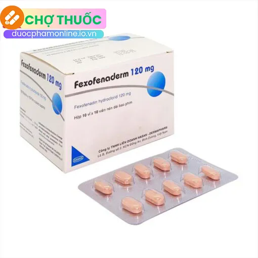 Fexofenaderm 120mg