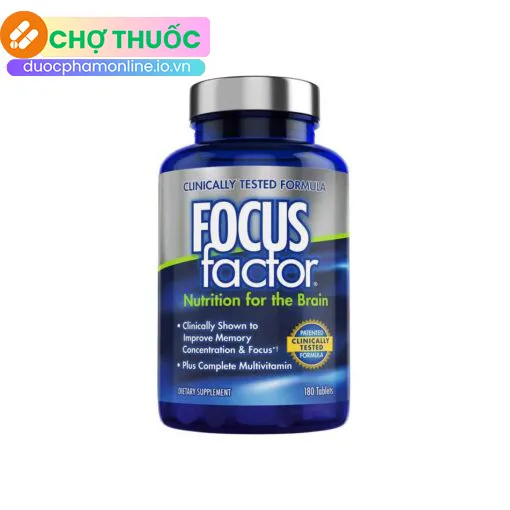 Focus Factor Viên Uống Tăng Cường Sức Khỏe Cho Não Bộ