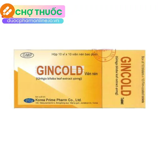 Gincold 40mg