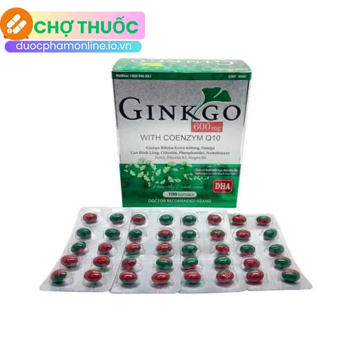 Ginkgo 600mg with Coenzym Q10 MediUSA