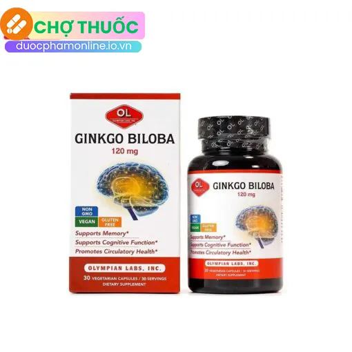 Ginkgo Biloba 120mg Olympian Labs