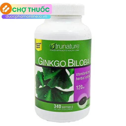 Ginkgo Biloba 120mg Trunature