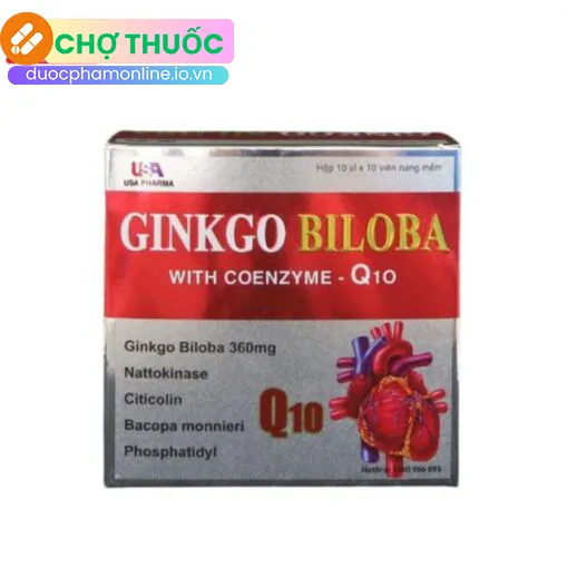 Ginkgo Biloba With Coenzyme Q10 USA Pharma