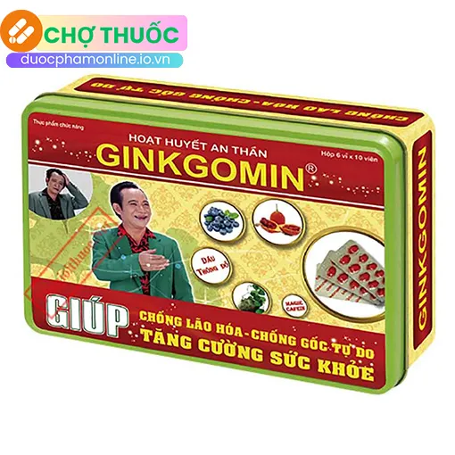 Ginkgomin Thiên Phúc (vỏ đỏ)