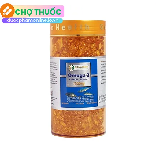 Golden Health Omega 3 Fish Oil-Salmon 1000mg