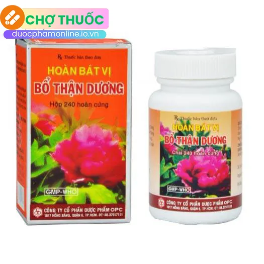 Hoàn Bát Vị Bổ Thận Dương