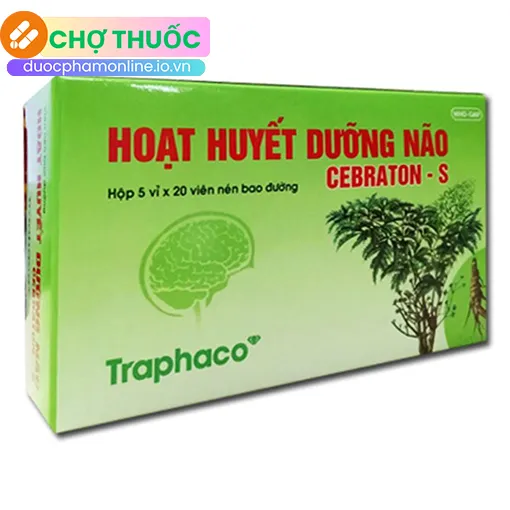 Hoạt huyết dưỡng não Cebraton-S