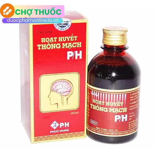Hoạt Huyết Thông Mạch P/H (Chai 250ml)