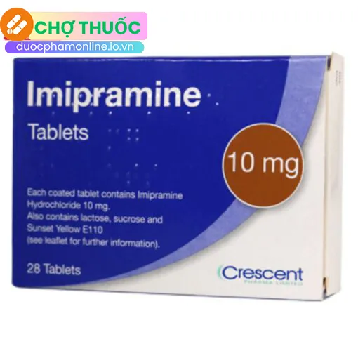 Imipramine Tablets 10mg Crescent