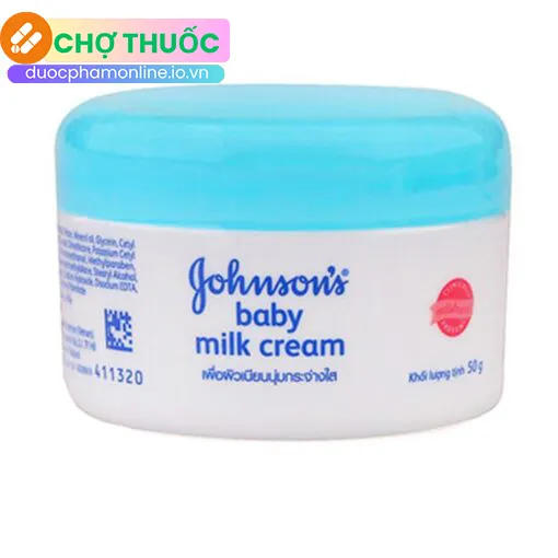 Johnson’s Baby Milk Cream 50g
