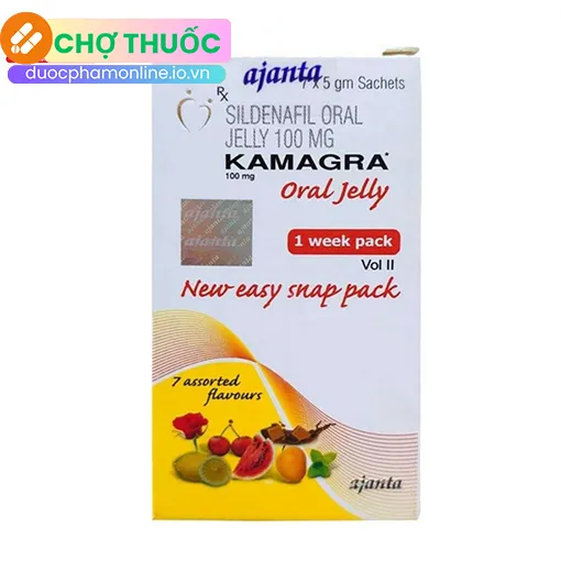 Kamagra 100mg Oral Jelly VOL II 7 gói