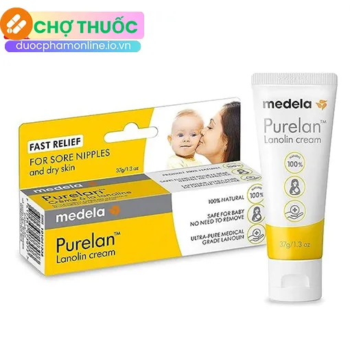 Kem trị nứt đầu ti Medela Purelan