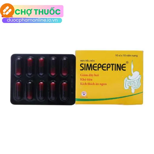 Men tiêu hóa Simepeptine