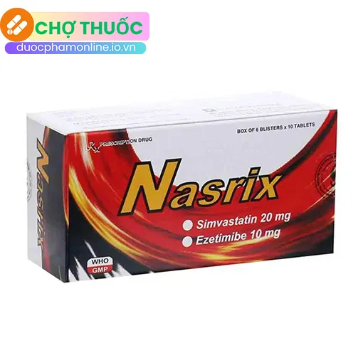 Nasrix (hộp 60 viên)