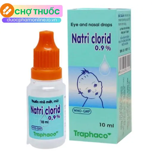 Natri Clorid 0.9% 10ml Traphaco
