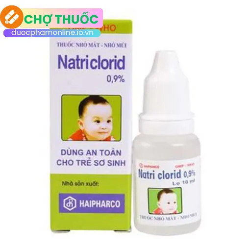 Natri Clorid 0.9% 8ml Haipharco