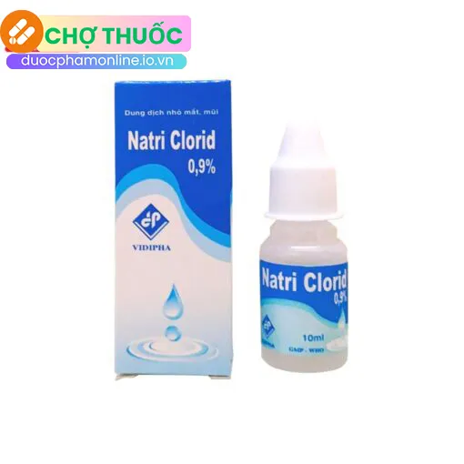 Natri Clorid 0,9% 10ml Vidipha