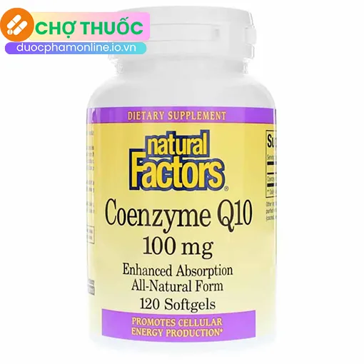 Natural Factors Coenzyme Q10 100mg