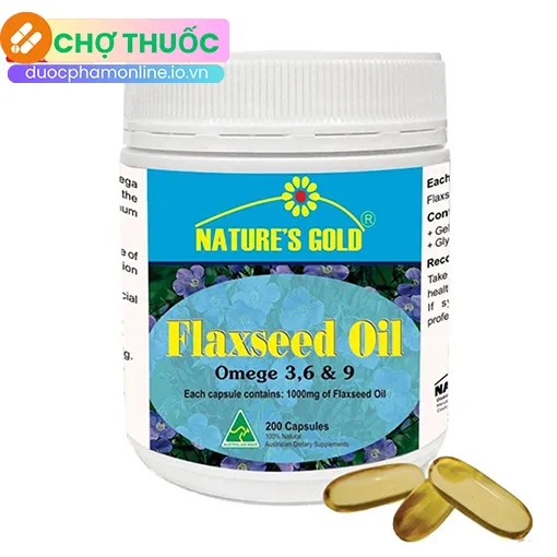 Nature's Gold Flaxseed Oil (Omega 3,6&9)