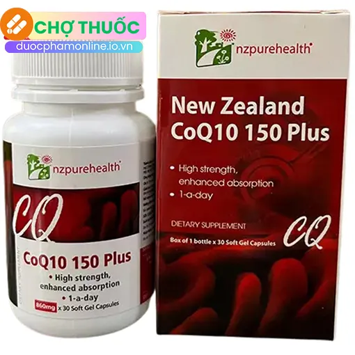 New Zealand CoQ10 150 Plus