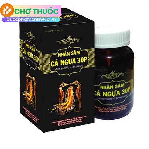 Nhân sâm Cá ngựa 30P