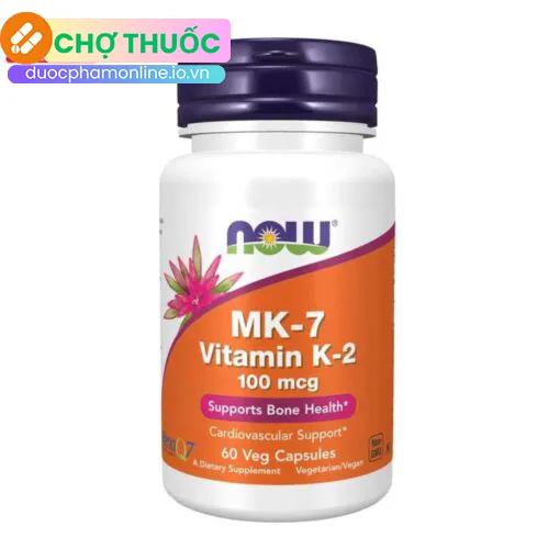 Now Mk7 Vitamin K2 100mcg