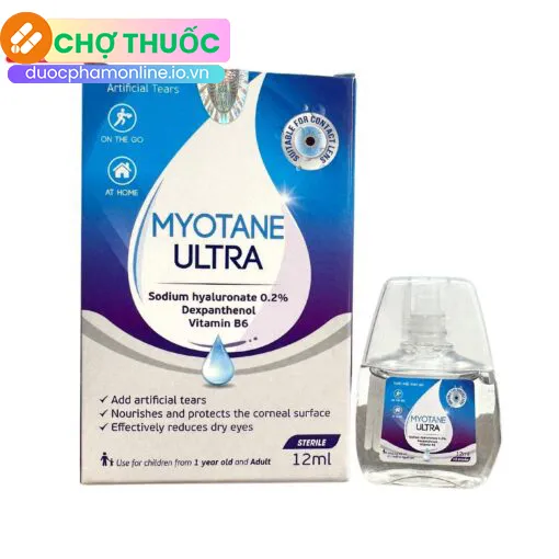 Nước mắt nhân tạo Myotane Ultra